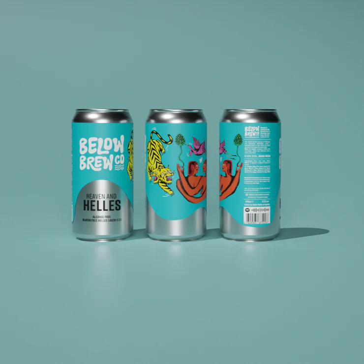 Heaven & Helles 0.5% // Cans (12 x 440ml)