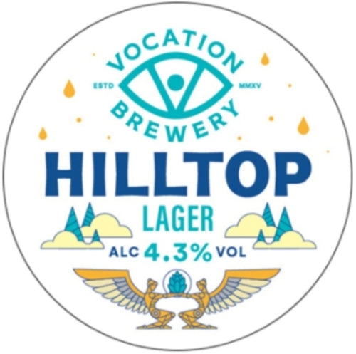 Hilltop Lager 4.3% // 30L Sankey Keg